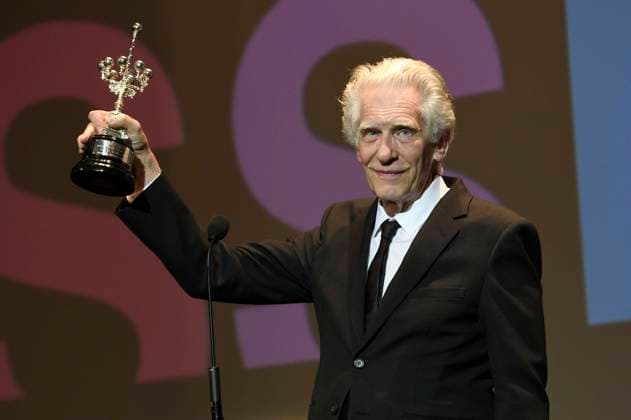 David Cronenberg receiving the Donostia Award for lifetime achievement at the 70 San Sebastian International Film Festival Festival Internacional de Cine de San Sebastian at the Victoria Eugenia San Sebastian Theater, 22 09 2022. Foto:xC.xNiehausx xFuturexImage