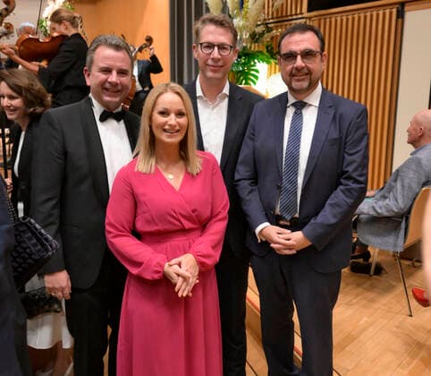 23 09 2022, International Classical Music Festival Festival of Nations 2022 in the Kurhaus Bad Wörishofen in Unterallgäu, arrival of the guests of honor before the opening concert with
