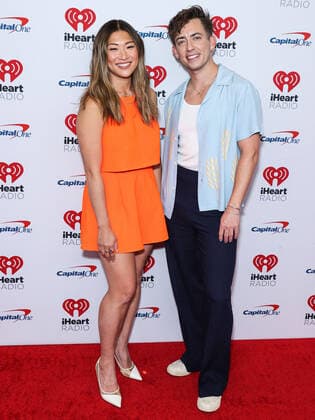 2022 iHeartRadio Music Festival - Night 1 - Press Room Jenna Ushkowitz and Kevin McHale pose in the press room at the 2022 iHeartRadio Music Festival - Night 1 held at the T-Mobile Arena on September 23, 2022 in Las Vegas, Nevada, United States. T-Mobile Arena, Las Vegas, Nevada Nevada United States  Copyright: xImagexPressxAgencyx originalFilename: collin-2022ihea220924_npipR.jpg