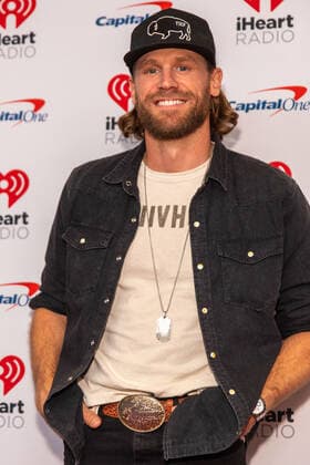 September 24, 2022, Las Vegas, Nevada, U.S: CHASE RICE arrives at the 2022 iHeartRadio Music Festival in Las Vegas, Nevada Las Vegas U.S. - ZUMAs135 20220924_zap_s135_101 Copyright: xDanielxDeSloverx