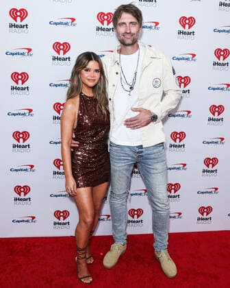 2022 iHeartRadio Music Festival - Night 2 - Press Room Maren Morris and husband Ryan Hurd pose in the press room at the 2022 iHeartRadio Music Festival - Night 2 held at the T-Mobile Arena on September 24, 2022 in Las Vegas, Nevada, United States. T-Mobile Arena, Las Vegas, Nevada Nevada United States  Copyright: xImagexPressxAgencyx originalFilename: collin-2022ihea220925_npc4X.jpg