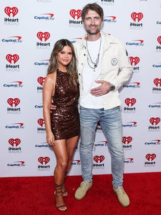 2022 iHeartRadio Music Festival - Night 2 - Press Room Maren Morris and husband Ryan Hurd pose in the press room at the 2022 iHeartRadio Music Festival - Night 2 held at the T-Mobile Arena on September 24, 2022 in Las Vegas, Nevada, United States. T-Mobile Arena, Las Vegas, Nevada Nevada United States  Copyright: xImagexPressxAgencyx originalFilename: collin-2022ihea220925_npMtv.jpg