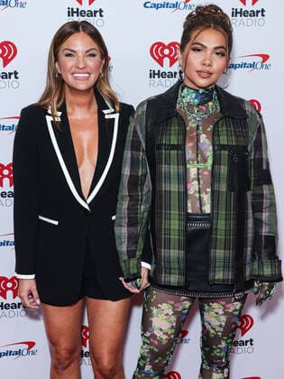 2022 iHeartRadio Music Festival - Night 2 - Press Room Becca Tilley and Hayley Kiyoko pose in the press room at the 2022 iHeartRadio Music Festival - Night 2 held at the T-Mobile Arena on September 24, 2022 in Las Vegas, Nevada, United States. T-Mobile Arena, Las Vegas, Nevada Nevada United States  Copyright: xImagexPressxAgencyx originalFilename: collin-2022ihea220925_np1xR.jpg