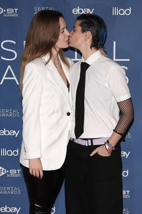 Db Milan 25 09 2022 red carpet ˜Serial Award™ photo Daniele Buffa Image in photo Charlie Moon Stacey Woodfield