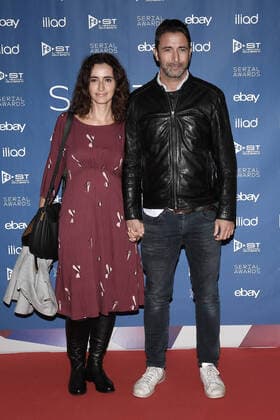 Db Milan 25 09 2022 red carpet ˜Serial Award™ photo Daniele Buffa Image in photo Pablo Trincia Debora Campanella