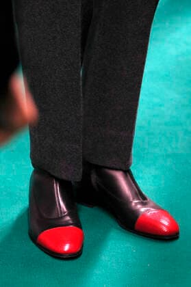 Eddie Redmayne shoes at the Golden Eye Award presentation to Eddie Redmayne during the screening of the Netflix film The Good Nurse at the 18 Zurich Film Festival 2022 at the Kongresshaus Zurich Zurich, 25 09 2022. Foto:xA.xBuggex xFuturexImage