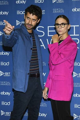 photo IPP Mario Romano Milan 25 9 2019 red carpet Serial Awards 2022 in the photo Edoardo Ferrario and Aurora Leone The Jackal Italy Photo Press World Copyright SERIAL AWARD  0