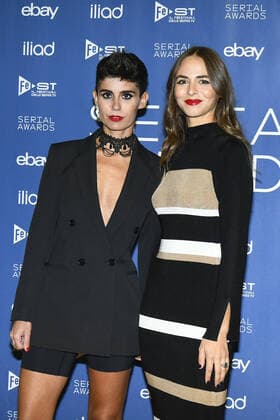 photo IPP Mario Romano Milan 25 9 2019 red carpet Serial Awards 2022 in the photo Denise Santoro and Bekka Gunther Italy Photo Press World Copyright SERIAL AWARD  0