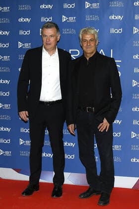photo IPP Mario Romano Milan 25 9 2019 red carpet Serial Awards 2022 in the photo Pisoni Roberto and Domenico Procacci Italy Photo Press World Copyright SERIAL AWARD  0