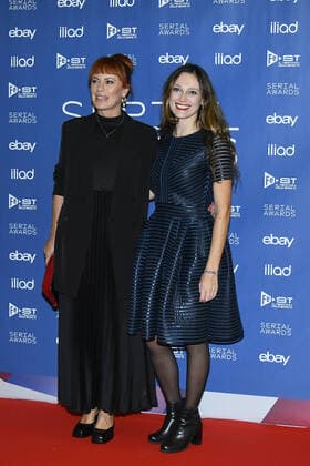 photo IPP Mario Romano Milan 25 9 2019 red carpet Serial Awards 2022 in the photo Francesca Fiore and Sarah Malnerich Italy Photo Press World Copyright SERIAL AWARD  0
