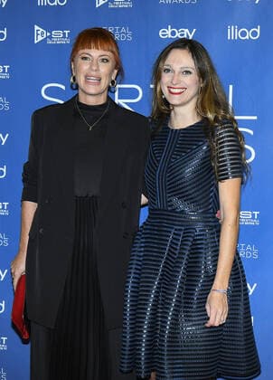 photo IPP Mario Romano Milan 25 9 2019 red carpet Serial Awards 2022 in the photo Francesca Fiore and Sarah Malnerich Italy Photo Press World Copyright SERIAL AWARD  0