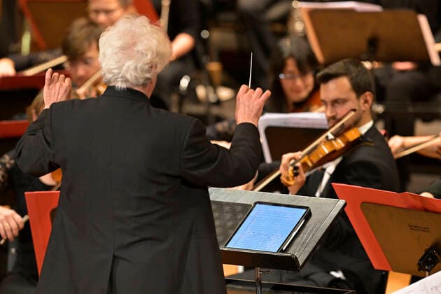 25 09 2022, International Classical Festival Festival of Nations 2022 in the Kurhaus Bad Wörishofen in Unterallgäu, gala concert with singer Rolando Villazon tenor , singer Emily Pogorelc soprano , Philharmonic Orchestra Baden Baden under the baton of conductor Guerassim V