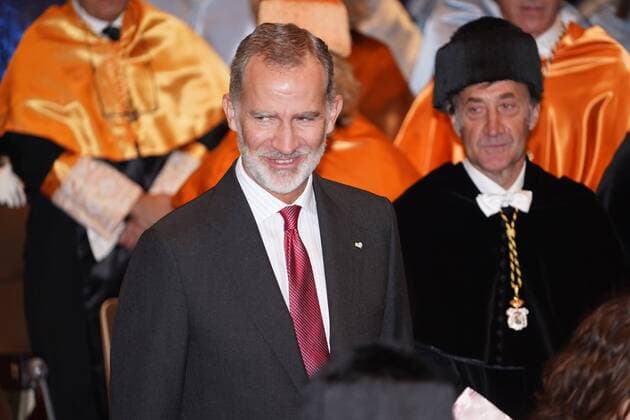 Entertainment Themen der Woche KW39 Entertainment Bilder des Tages King Felipe VI at the opening ceremony of the university course in Madrid, Monday, September 26, 2022 Cordon Press *** King Felipe VI at the opening ceremony of the university course in Madrid, Monday, September 26, 2022 Cordon Press 