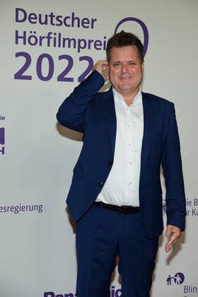 Award of the 20 German Hearing Film Award Jürgen Dusel is a German lawyer and since 2018 the Federal Government Commissioner for the Affairs of Persons with Disabilities Award of the 20 German Hearing Film Award 2022 in cen BOLLE Festsäle am Spree Bogeni n Berlin on 27 09 2022. Photopress Mueller Photopress Mueller