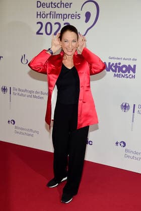 Awarding of the 20 German Hearing Film Award Danioela Ziegler Awarding of the 20 German Hearing Film Award 2022 in cen BOLLE Festsäle am Spree Bogeni n Berlin on 27 09 2022. Photopress Mueller Photopress Mueller