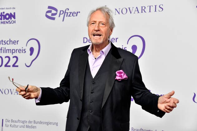 Reiner Schöne at the award ceremony of the 20 German Hearing Film Award 2022 in the Bolle Festival Halls at the Spree Bogen Berlin, 27 09 2022 Foto:xN.xKubelkax xFuturexImage