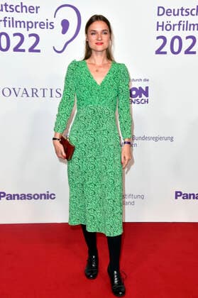 Josephin Busch at the award ceremony of the 20 German Hearing Film Award 2022 in the Bolle Festsäle at the Spree Bogen Berlin, 27 09 2022 Foto:xN.xKubelkax xFuturexImage