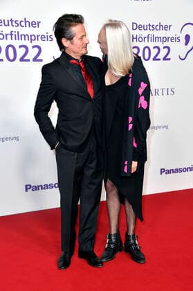 Roman Knizka and Nele Herrmann at the award ceremony of the 20 German Hearing Film Award 2022 in the Bolle Festsäle at the Spree Bogen Berlin, 27 09 2022 Foto:xN.xKubelkax xFuturexImage