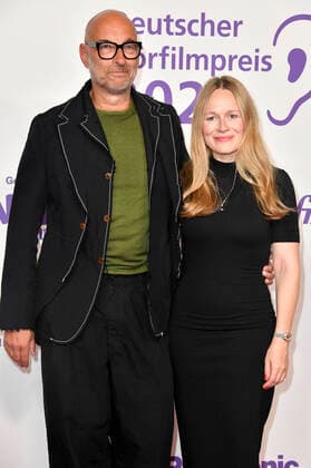 Andreas Kleinert and Anja Schneider at the award ceremony of the 20 German Hearing Film Award 2022 in the Bolle Festsäle at the Spree Bogen Berlin, 27 09 2022 Foto:xN.xKubelkax xFuturexImage
