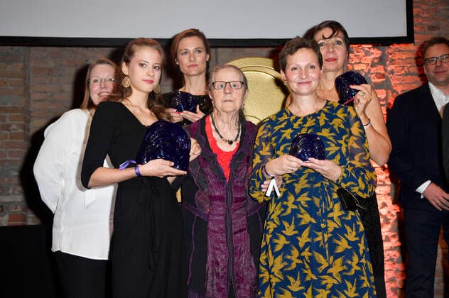 Laureates and laudators at the award ceremony of the 20 German Hearing Film Award 2022 in the Bolle Festsäle at the Spree Bogen Berlin, 27 09 2022 Foto:xN.xKubelkax xFuturexImage