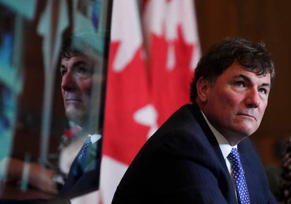 September 28, 2022, Ottawa, ON, CAN: Minister of Intergovernmental Affairs, Infrastructure and Communities Dominic LeBlanc takes part in a press conference on the damage caused by hurricane Fiona, in Ottawa on Wednesday, Sept. 28, 2022. Ottawa CAN  - ZUMAc35_ 20220928_zaf_c35_004 Copyright: xSeanxKilpatrickx