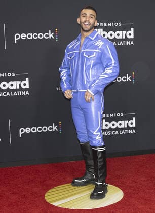 Manuel Turizo arrives on the red carpet at the 2022 Latin Billboard Music Awards at the University of Miami, Watsco Center, Thursday, September 29, 2022 in Coral Gables, Florida. 1 MIA20220929181 GARYxIxROTHSTEIN