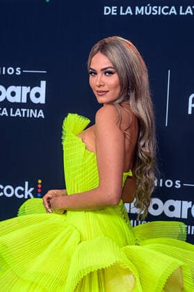 The Miss Universe 2020, the Mexican model Andrea Meza, poses upon arrival at the red carpet of the Billboard Latin Music Awards at the Watsco Center in Coral Gables, a city near Miami, Florida, USA, 29 September 2022. Luxury brands and haute couture houses abounded on the varied red carpet of the 2022 edition of the Billboard Latin Music Awards, in which the most striking thing was the absence of the artists with the most nominations. 2022 Billboard Latin Music Awards Red Carpet !ACHTUNG: NUR REDAKTIONELLE NUTZUNG!  Copyright: xGiorgioxVierax USA616 20220930-2d54c16d55d5af7de8f57c9313ea0d6d79bbe834
