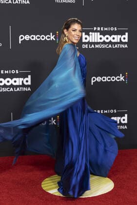 Nicole Suarez arrives on the red carpet at the 2022 Latin Billboard Music Awards at the University of Miami, Watsco Center, Thursday, September 29, 2022 in Coral Gables, Florida. 1 MIA202209291101 GARYxIxROTHSTEIN