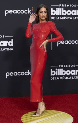 Martina Stoessel arrives on the red carpet at the 2022 Latin Billboard Music Awards at the University of Miami, Watsco Center, Thursday, September 29, 2022 in Coral Gables, Florida. 1 MIA20220929193 GARYxIxROTHSTEIN