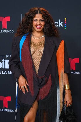 Dominican singer Yendry poses upon her arrival at the red carpet of the Billboard Latin Music Awards, at the Watsco Center in Coral Gables, Florida, USA, 29 September 2022. Luxury brands and haute couture houses abounded on the varied red carpet of the 2022 edition of the Billboard Latin Music Awards, in which the most striking thing was the absence of the artists with the most nominations. 2022 Billboard Latin Music Awards Red Carpet !ACHTUNG: NUR REDAKTIONELLE NUTZUNG!  Copyright: xGiorgioxVierax USA718 20220930-bfc40be63b37c263f9d59e84edd5d4bba0dffb32