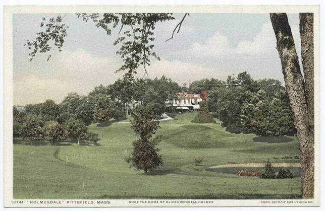 Holmesdale, Pittsfield, Mass. still image. Postcards. 1898 - 1931. The Miriam and Ira D. Wallach Division of Art, Prints and Photographs: Photography Collection. Higginson, Stephen, 1743-1828, Massachusetts, Houses Copyright: xpiemagsx nyplsipiepostcard28092022-1456 !ACHTUNG AUFNAHMEDATUM GESCHÄTZT!