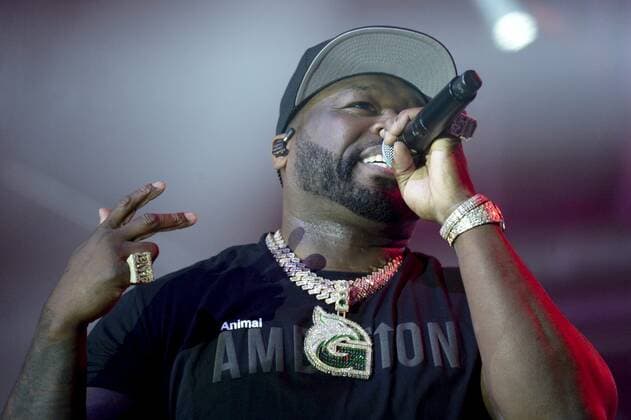 Entertainment Themen der Woche KW39 Entertainment Bilder des Tages US rapper Curtis James Jackson III aka 50 Cent performs on stage during his concert in Helsinki, Finland, on October 2, 2022. Helsinki Finland  Copyright: xMikkoxStigx LKFTVX20221002220613IABJ