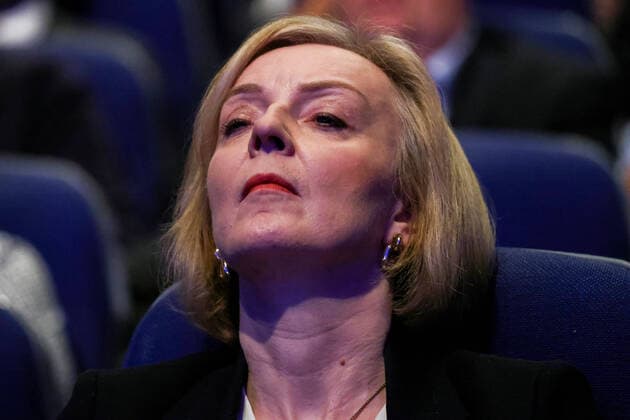 News Themen der Woche KW40 News Bilder des Tages . 03 10 2022. Birmingham, United Kingdom. Conservative Party Conference 2022 Day2. Prime Minister Liz Truss attends Conservative Party 2022 Autumn conference at the Birmingham ICC.  xMartynxWheatleyx xi-Imagesx IIM-23807-0035