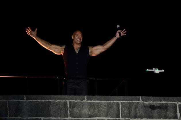 October 3, 2022, Mexico City, Mexico: Actor Dwayne Johnson attends the Back carpet of Black Adam fan event at Diego Rivera Museum. on October 3, 2022 in Mexico City, Mexico. Mexico City Mexico - ZUMAe321 20221003_zia_e321_009 Copyright: xCarlosxTischlerxEyepixxGroupx