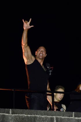 October 3, 2022, Mexico City, Mexico: Actor Dwayne Johnson attends the Back carpet of Black Adam fan event at Diego Rivera Museum. on October 3, 2022 in Mexico City, Mexico. Mexico City Mexico - ZUMAe321 20221003_zia_e321_010 Copyright: xCarlosxTischlerxEyepixxGroupx