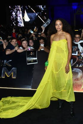 October 3, 2022, Mexico City, Mexico: Actress Quintessa Swindell attends the Back carpet of Black Adam fan event at Diego Rivera Museum. on October 3, 2022 in Mexico City, Mexico. Mexico City Mexico - ZUMAe321 20221003_zia_e321_067 Copyright: xCarlosxTischlerxEyepixxGroupx