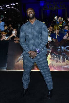 October 3, 2022, Mexico City, Mexico: Actor Aldis Hodge attends the Back carpet of Black Adam fan event at Diego Rivera Museum. on October 3, 2022 in Mexico City, Mexico. Mexico City Mexico - ZUMAe321 20221003_zia_e321_089 Copyright: xCarlosxTischlerxEyepixxGroupx