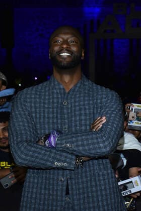 October 3, 2022, Mexico City, Mexico: Actor Aldis Hodge attends the Back carpet of Black Adam fan event at Diego Rivera Museum. on October 3, 2022 in Mexico City, Mexico. Mexico City Mexico - ZUMAe321 20221003_zia_e321_095 Copyright: xCarlosxTischlerxEyepixxGroupx