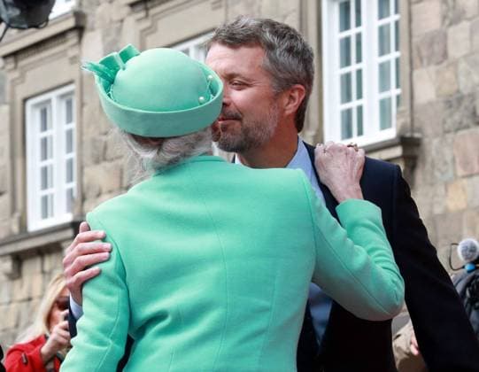 04-10-2022 Denmark Prince Frederik and Queen Margrethe attend the opening of the Danish Parliament, Folketinget, at Christiansborg Castle in Copenhagen, Denmark. Â  Copyright: xPPEx