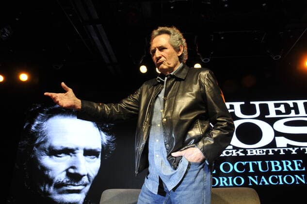 October 4, 2022, Mexico City, Mexico: Spanish singer Miguel Rios attends The Miguel Rios and The Black Betty Trio Mexico City tour press conference at National Auditorium. on October 4, 2022 in Mexico City, Mexico. Mexico City Mexico - ZUMAe321 20221004_zia_e321_001 Copyright: xGinareEyepixxGroupx