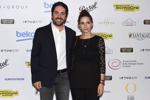 Globo d oro award at the auditorium parco della musica. Rome (Italy), 04 October 2022 Matteo Rovere , Giulia Steigerwalt on the red carpet of the Globo d oro award at the auditorium parco della musica. Rome (Italy), 04 October 2022 Imago-Images Emmefoto Copyright: xImago-Images Emmefotox