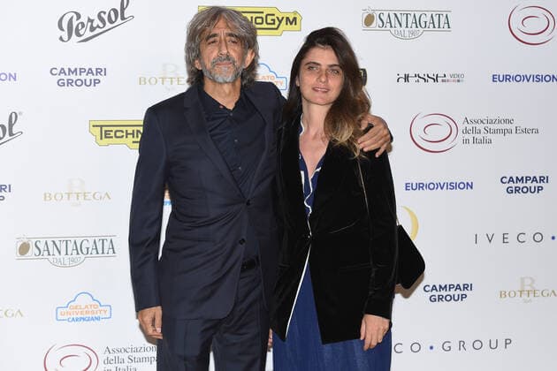 Globo d oro award at the auditorium parco della musica. Rome (Italy), 04 October 2022 Sergio Rubini , Carla Cavalluzzi on the red carpet of the Globo d oro award at the auditorium parco della musica. Rome (Italy), 04 October 2022 Imago-Images Emmefoto Copyright: xImago-Images Emmefotox