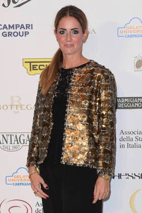 October 4, 2022, Rome, Italy: Silvia Groppa attends at the red carpet of the Globo d oro award 2022 at the Auditorium Parco Della Musica. Rome Italy - ZUMAs197 20221004_zaa_s197_411 Copyright: xCartellixMariox