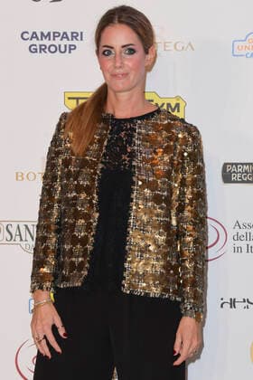 October 4, 2022, Rome, Italy: Silvia Groppa attends at the red carpet of the Globo d oro award 2022 at the Auditorium Parco Della Musica. Rome Italy - ZUMAs197 20221004_zaa_s197_416 Copyright: xCartellixMariox