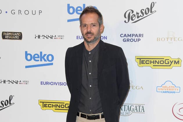 October 4, 2022, Rome, Italy: Simone Godano attends at the red carpet of the Globo d oro award 2022 at the Auditorium Parco Della Musica. Rome Italy - ZUMAs197 20221004_zaa_s197_425 Copyright: xCartellixMariox
