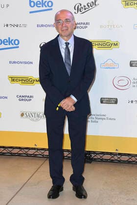 October 4, 2022, Rome, Italy: Giuseppe Tornatore attends at the red carpet of the Globo d oro award 2022 at the Auditorium Parco Della Musica. Rome Italy - ZUMAs197 20221004_zaa_s197_437 Copyright: xCartellixMariox