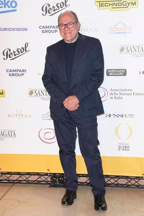October 4, 2022, Rome, Italy: Carlo Verdone attends at the red carpet of the Globo d oro award 2022 at the Auditorium Parco Della Musica. Rome Italy - ZUMAs197 20221004_zaa_s197_439 Copyright: xCartellixMariox
