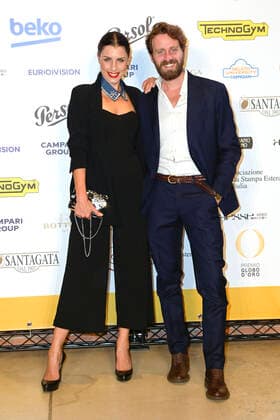 Camilla Petrocelli and Graziano Scarabicchi at the 62 Globo d Oro 2022 award ceremony at the Auditorium Parco della Musica Rome, 04 10 2022. Foto:xA.xM.xTinghinox xFuturexImage