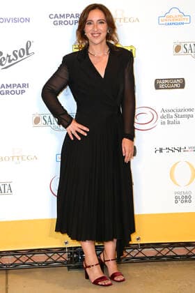 Anna Ferraioli Ravel at the 62 Globo d Oro 2022 award ceremony at the Auditorium Parco della Musica Rome, 04 10 2022. Foto:xA.xM.xTinghinox xFuturexImage