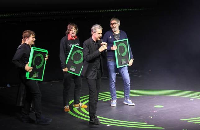 04 10 2022, Berlin Germany Pop Culture Award, event at Admiralspalast Tocotronic wins in the category favorite album